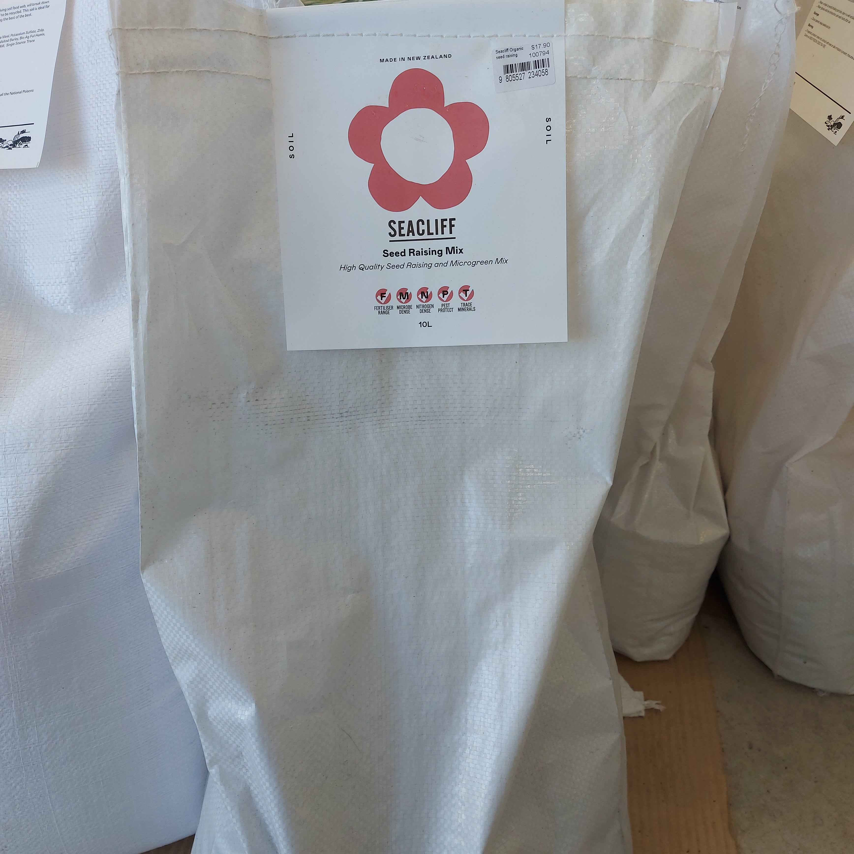 Seacliff Organic Seed Raising Living Soil