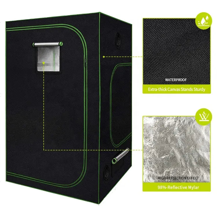 Grow Tent 2.4 x 2.4 x 2 m (h)