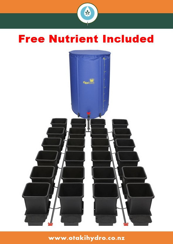 AutoPot 24 x 15 Litre Pot System with Free Nutrient - 225L Tank