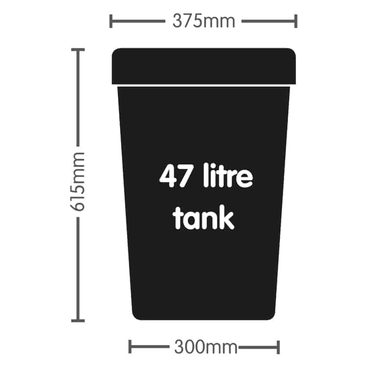 AutoPot Tank 47 litres (not flexible)