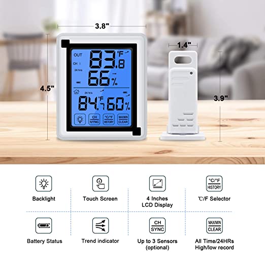 Thermo hygrometer - Wireless