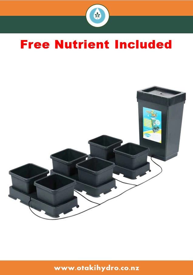 Autopot Easy2Grow 6 x 8.5 litre System with FREE NUTRIENT