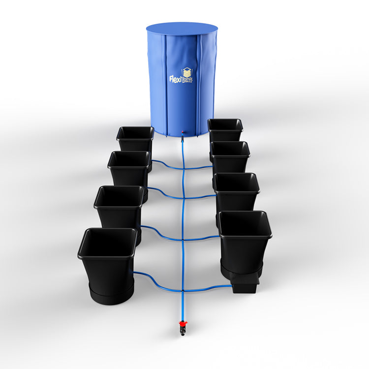 AutoPot XL 8 pot system - plastic pots with FREE NUTRIENT