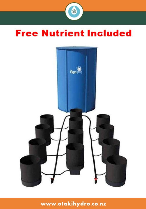 Autopot XL 12 pot system - fabric pots with FREE NUTRIENT