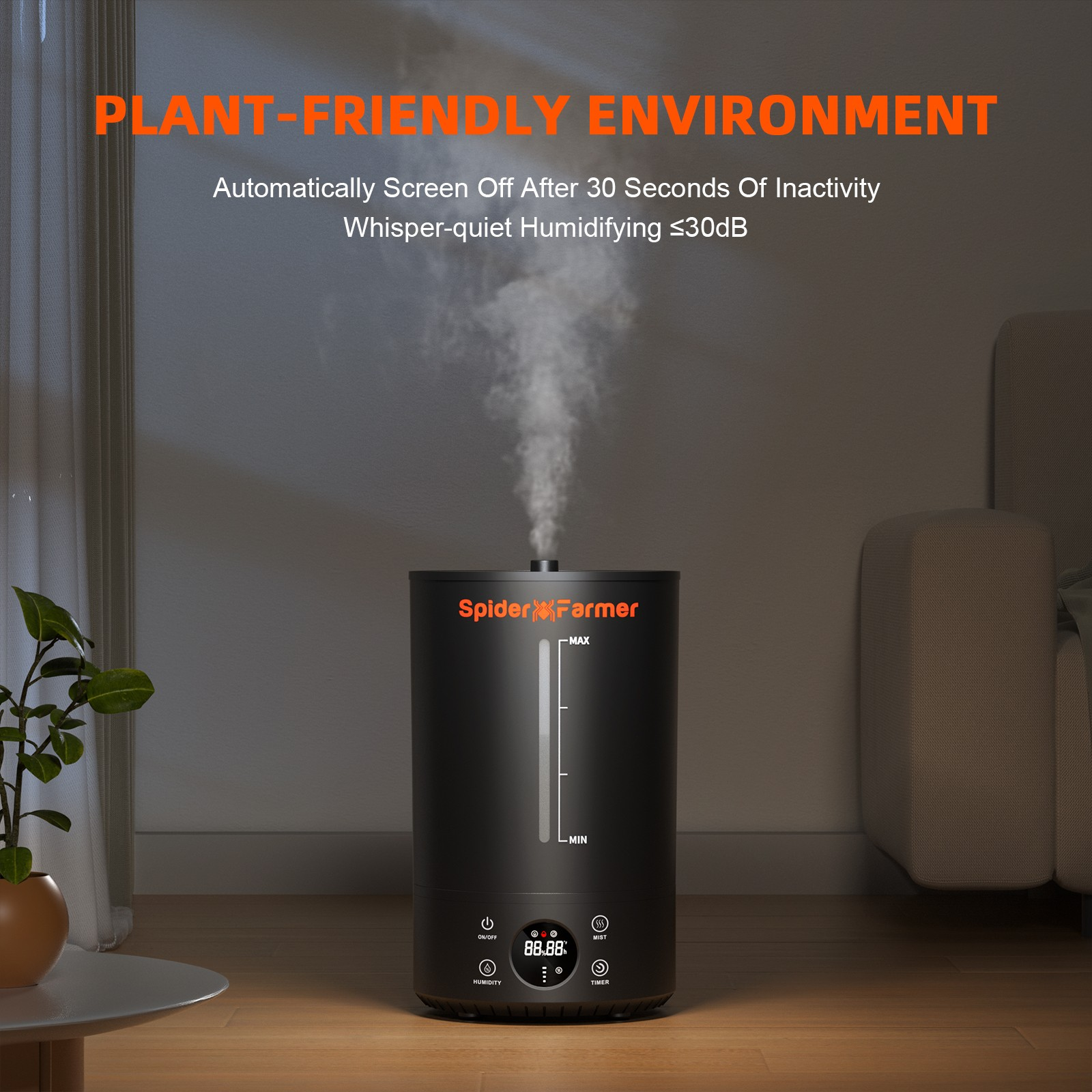 Ultrasonic Humidifier - Spider Farmer brand