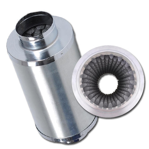 thumbnail image 2 of Carbon Garden Large Acoustic Insulated Inline Duct Fan Silencer For Hydroponics – Sizes 4" To 12.5" 2 of 4