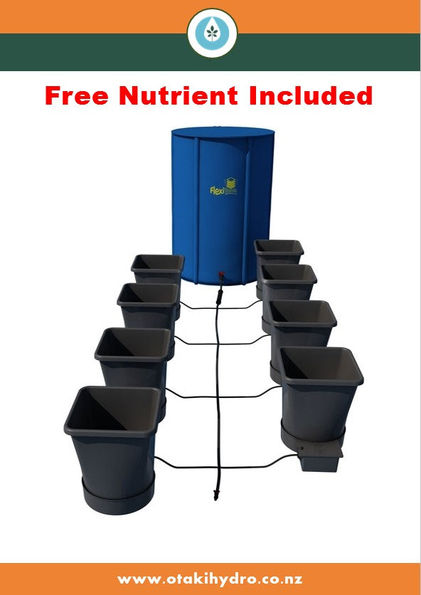 AutoPot 8 Pot System (15 Litre pot) with free nutrient